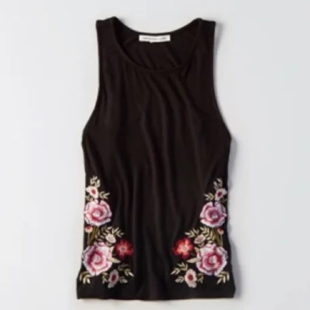 AEO Embroidered Soft & Sexy Tank